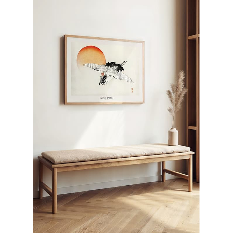 Poster Gallerix Flying Crane By Kōno Bairei