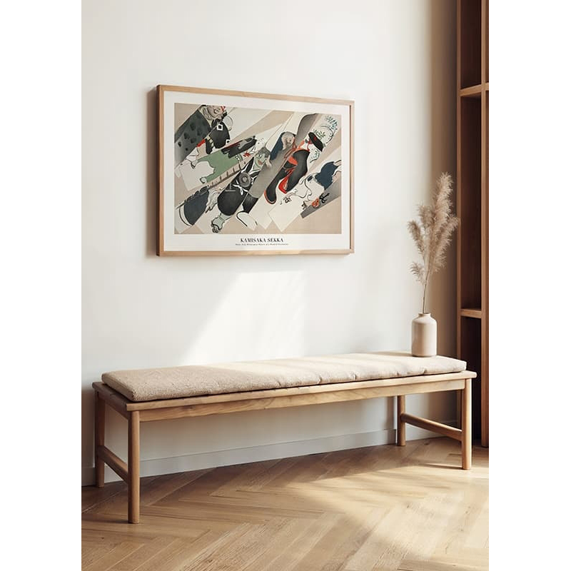 Poster Gallerix Blades From Momoyogusa–Flowers Of A Hundred Generations By Kamisaka Sekka