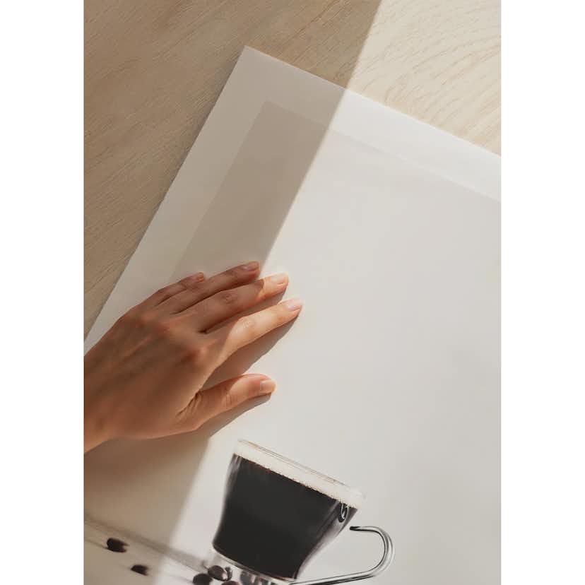 Poster Gallerix Coffee In Glass