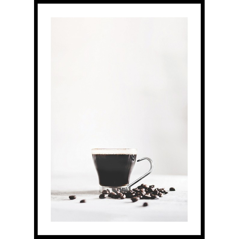 Poster Gallerix Coffee In Glass