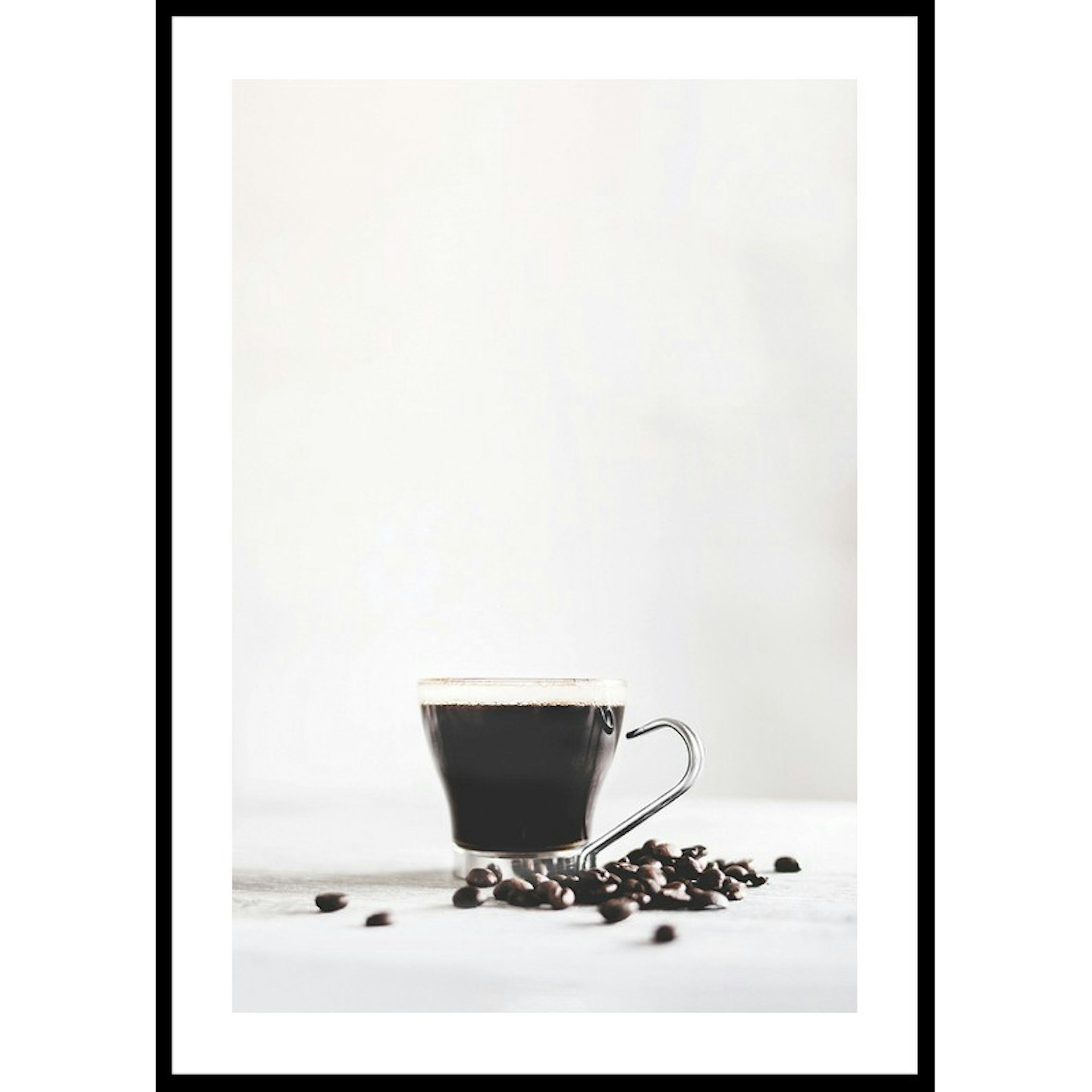 Poster Gallerix Coffee In Glass