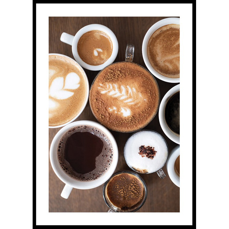 Poster Gallerix All Kinds Of Coffee