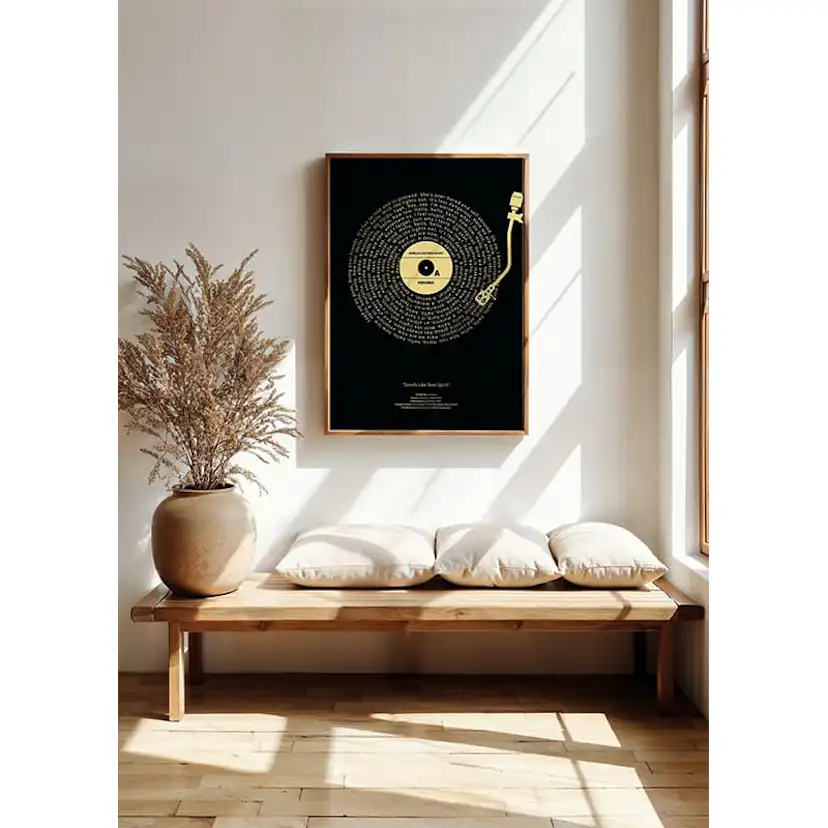 Poster Gallerix Smells Like Teen Spirit Vinyl By Nirvana