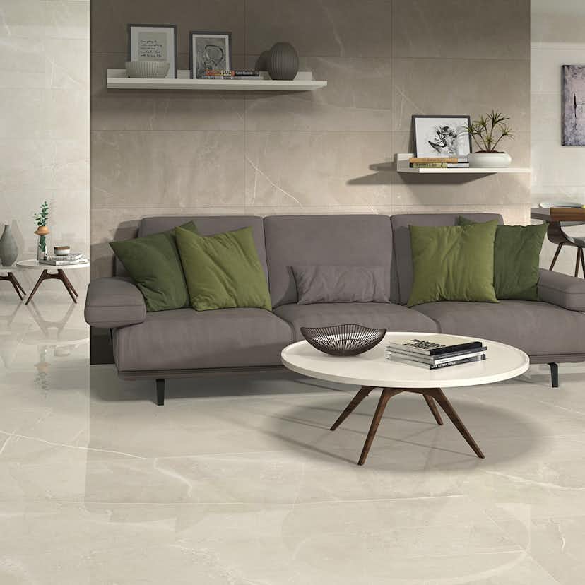 Klinker Lhådös Scarlet Marfil 30x60 cm Blank