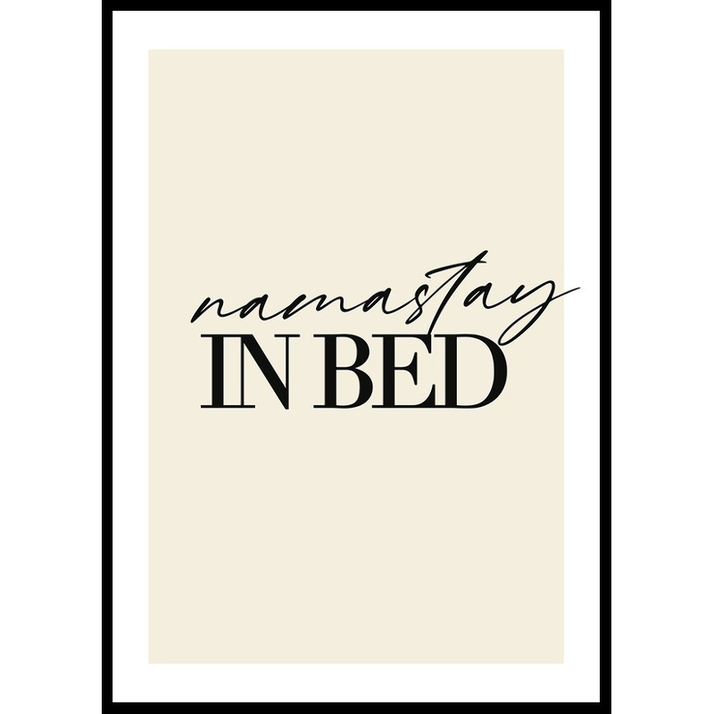 Poster Gallerix Namastay In Bed No3