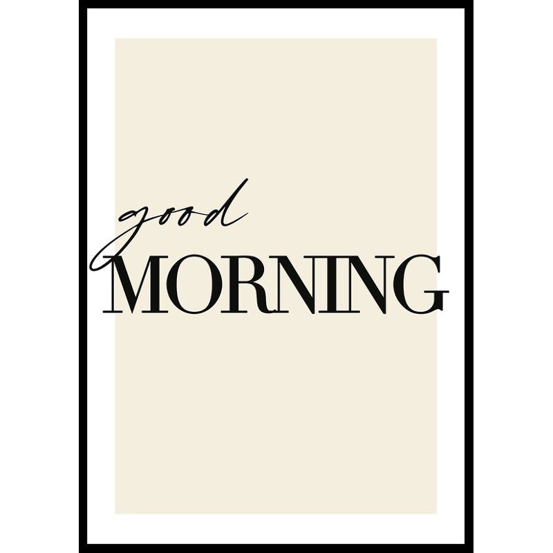 Poster Gallerix Good Morning No2