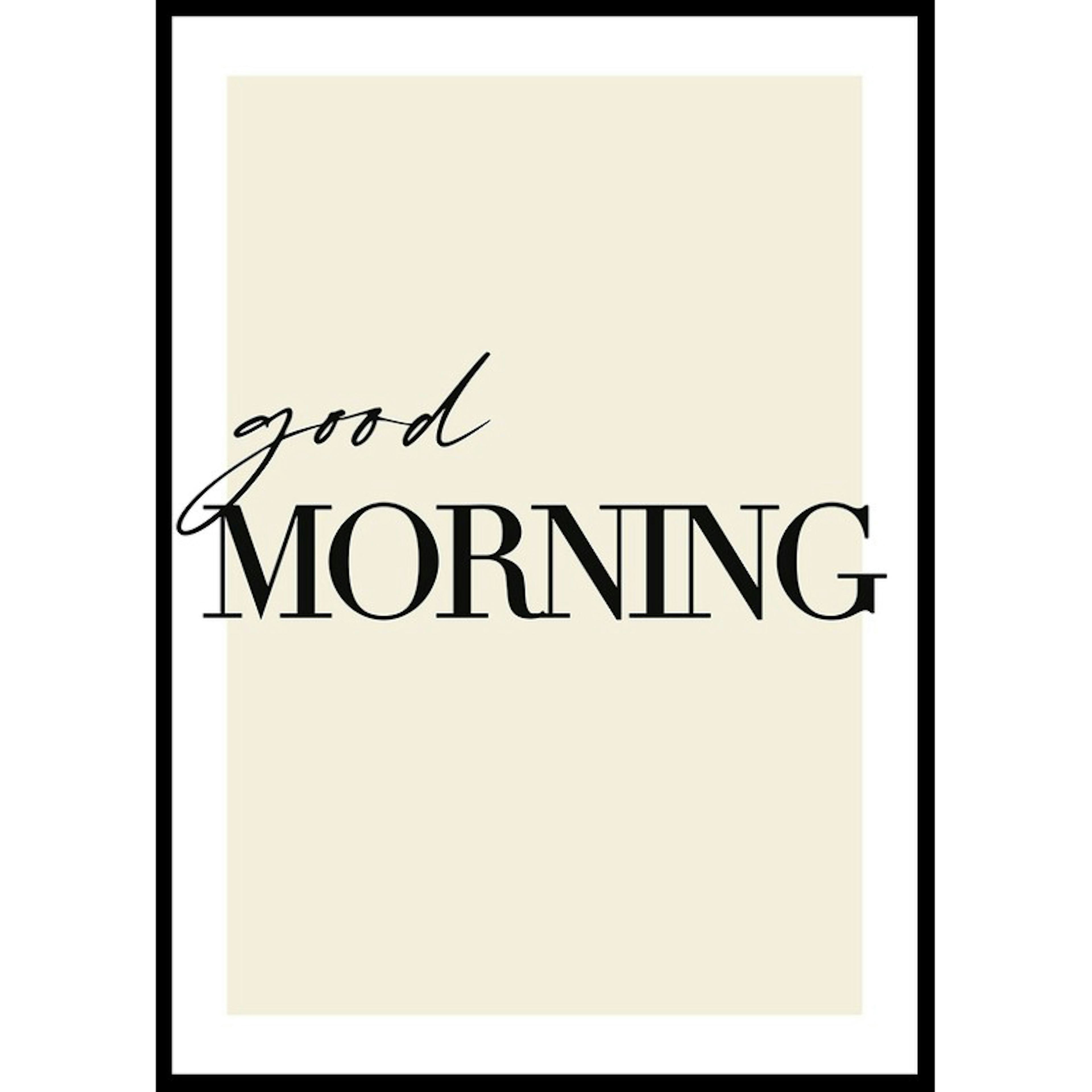 Poster Gallerix Good Morning No2