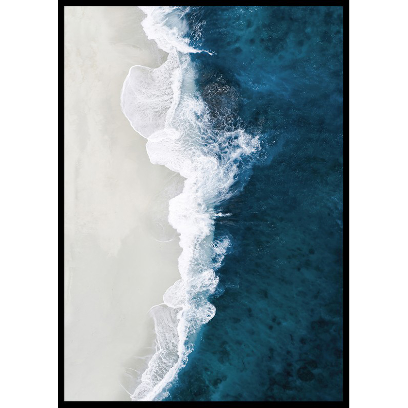 Poster Gallerix Crashing Sea Waves