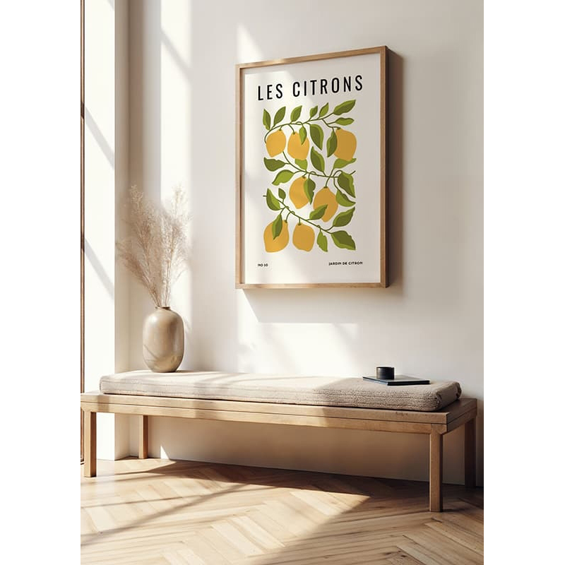 Poster Gallerix Les Citrons