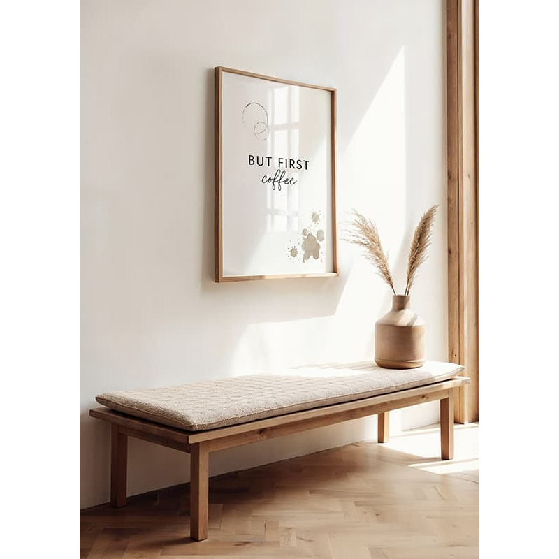 Poster Gallerix But First Coffee No3