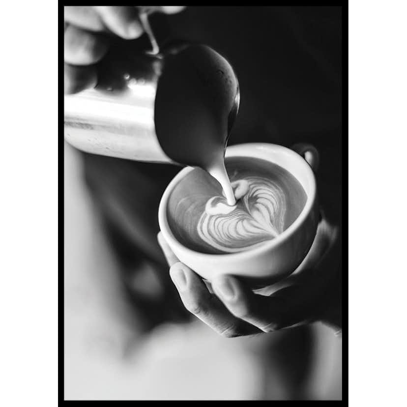 Poster Gallerix Caffe Latte Coffee