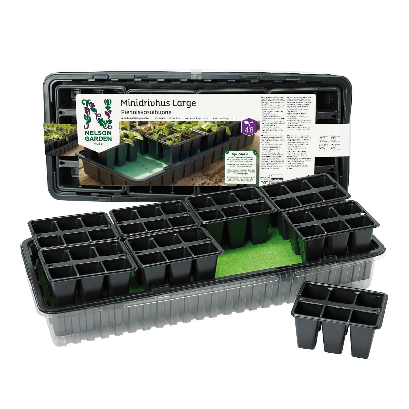 Minidrivhus Nelson Garden Självbevattnande