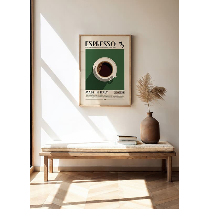Poster Gallerix Espresso Made In Italy