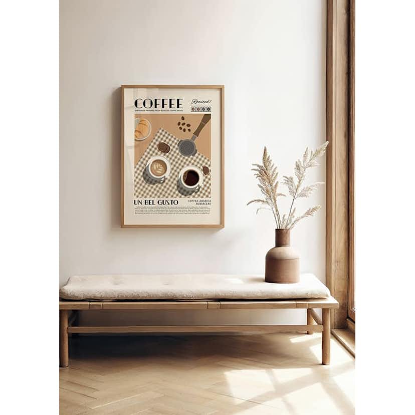 Poster Gallerix Coffee Un Bel Gusto