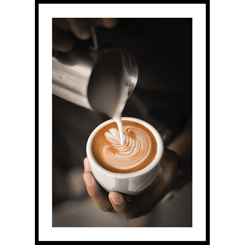 Poster Gallerix Caffe Latte Coffee No2