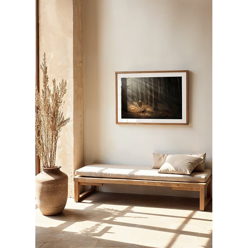 Poster Gallerix Deer In Forest