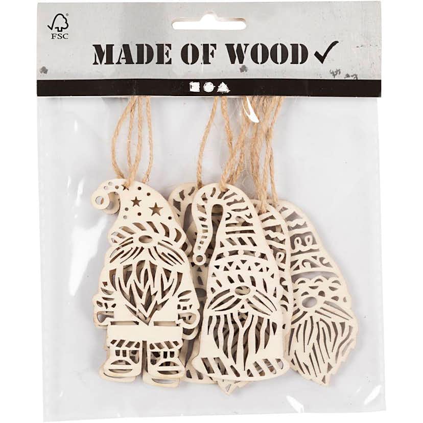 Tomtenisse Creativ Company Skandinavisk 6 st