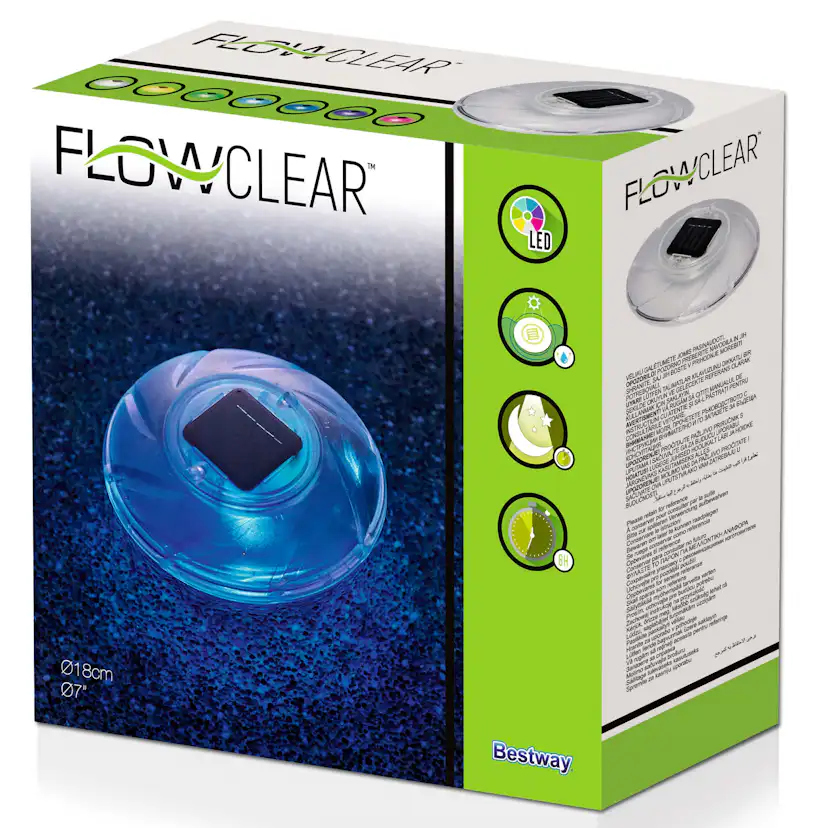 Flytande Poolbelysning Bestway Flowclear Solar