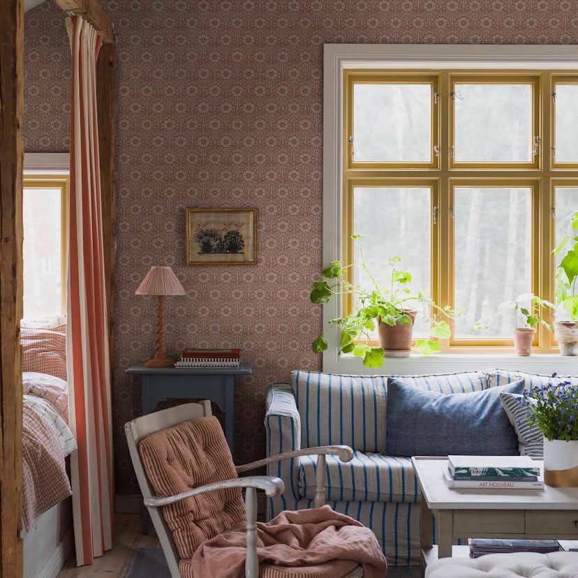 Tapet Boråstapeter Nyponros 5812