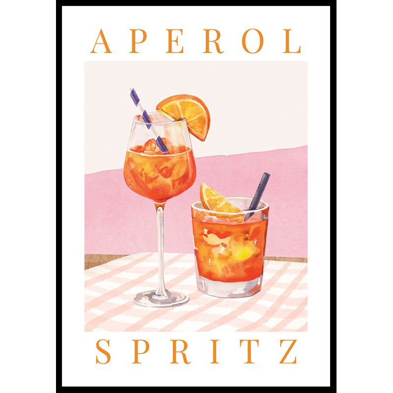 Poster Gallerix Aperol Spritz Vintage