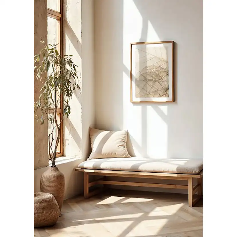 Poster Gallerix Layers Of Thin Leaves