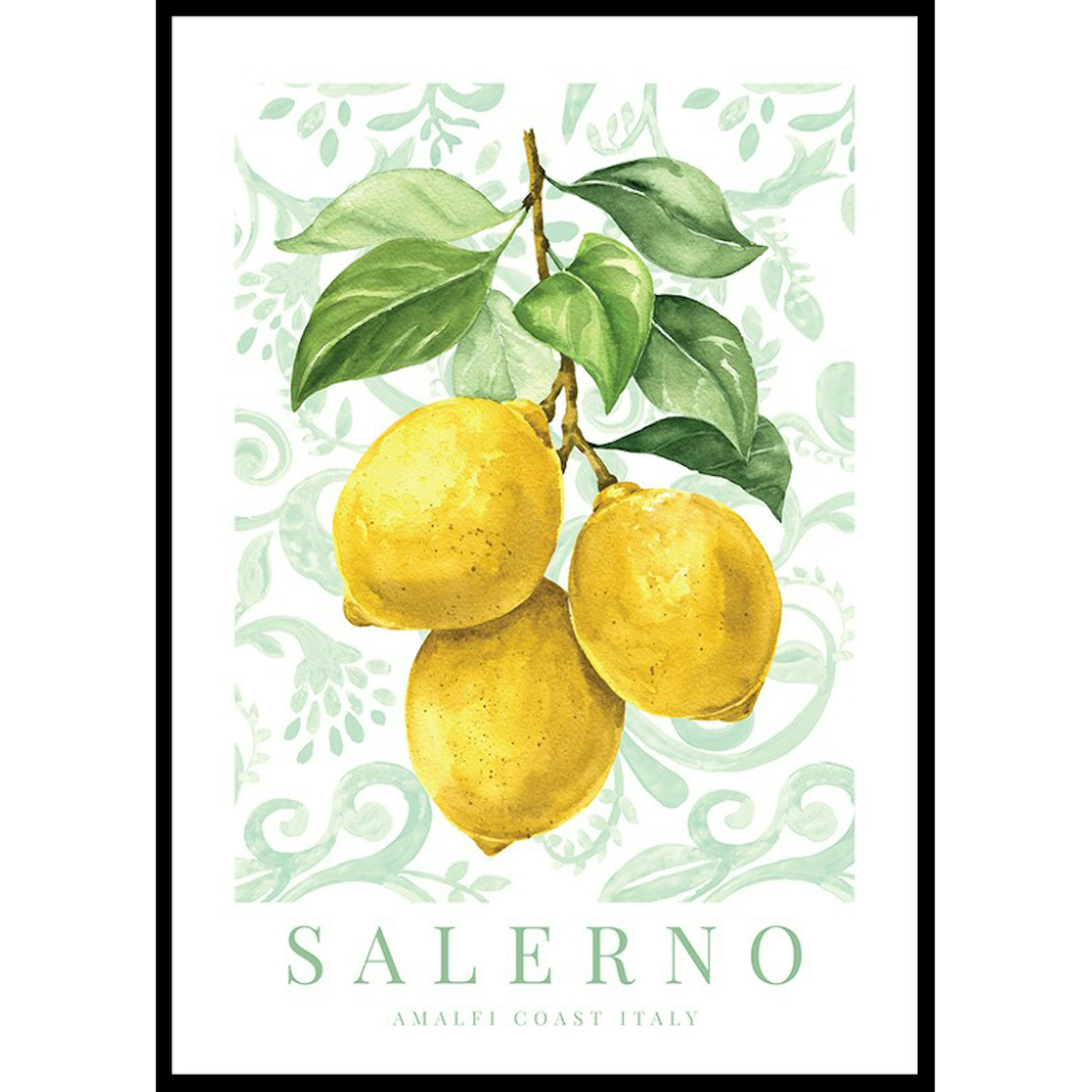 Poster Gallerix Salerno Amalfi Lemons