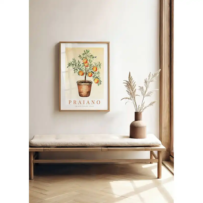 Poster Gallerix Praiano Amalfi Oranges