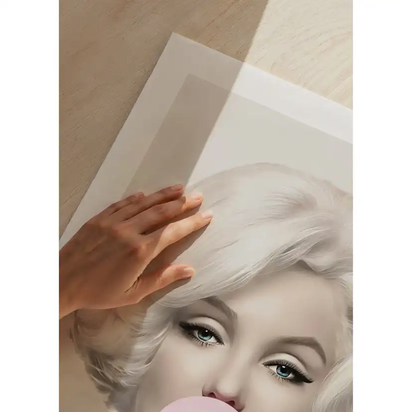 Poster Gallerix Marilyn Monroe Pink Bubblegum