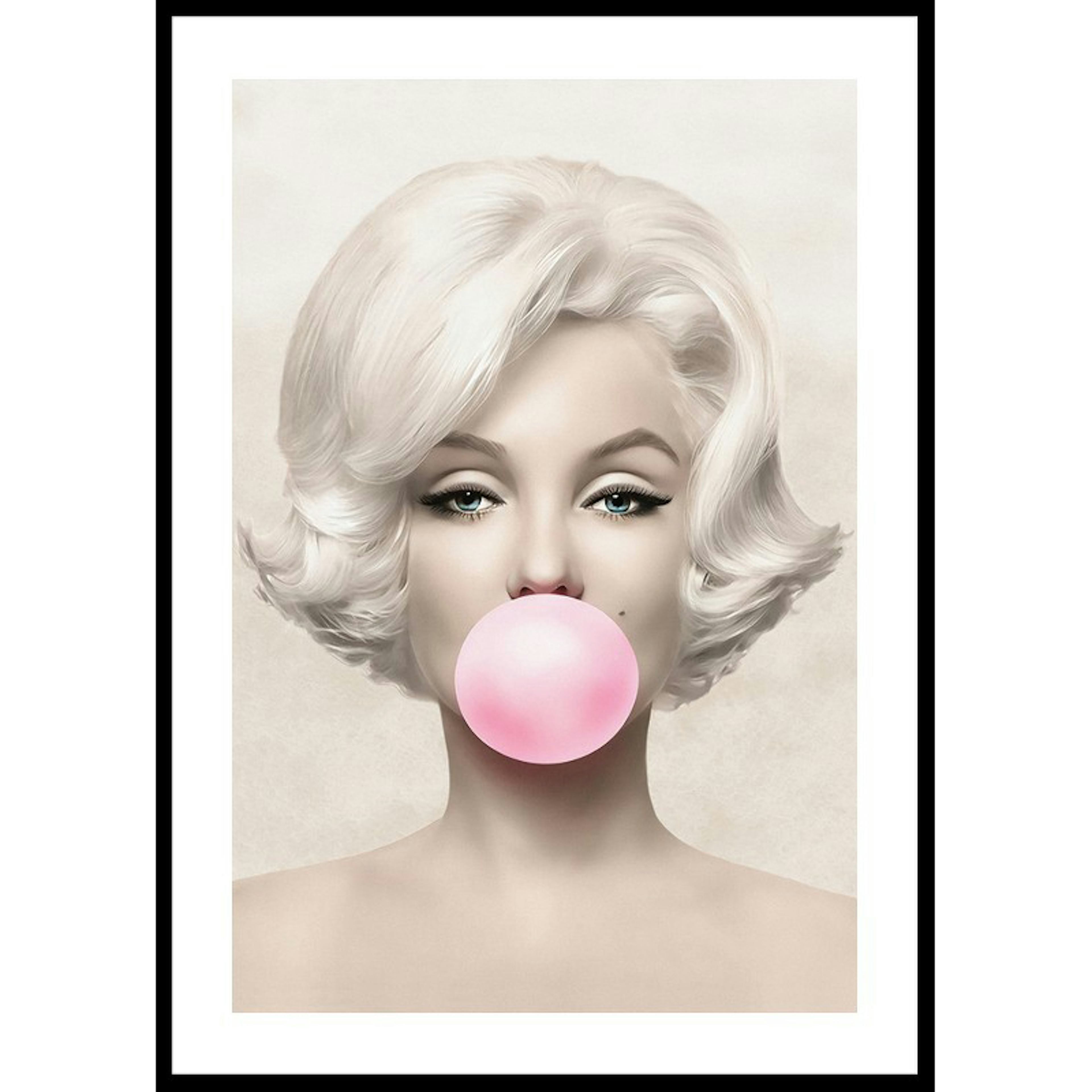 Poster Gallerix Marilyn Monroe Pink Bubblegum