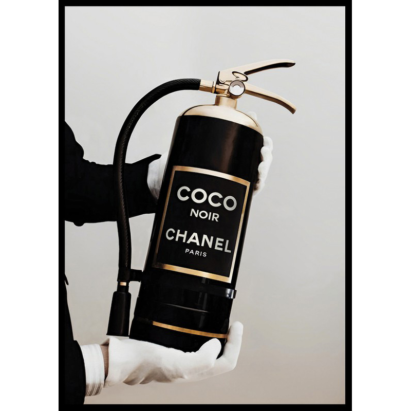 Poster Gallerix Coco Chanel Fire Extinguisher