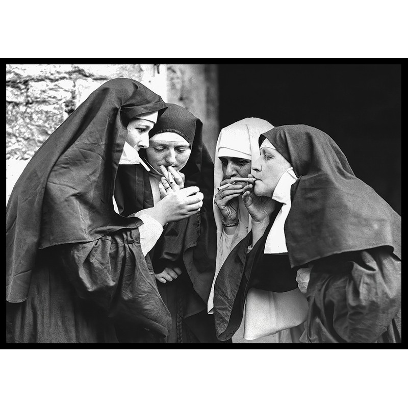 Poster Gallerix Smoking Nuns