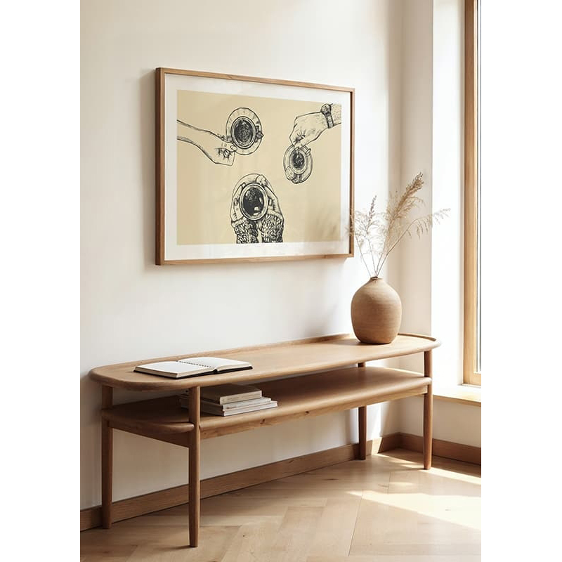 Poster Gallerix Vintage Coffee Drawing