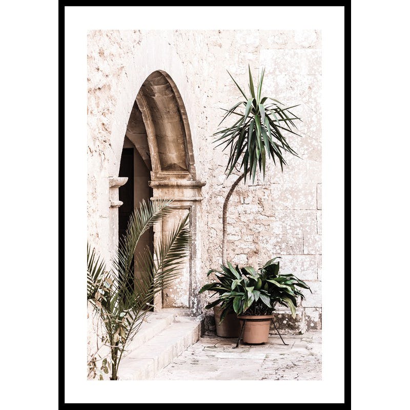 Poster Gallerix Mediterranian Patio No1