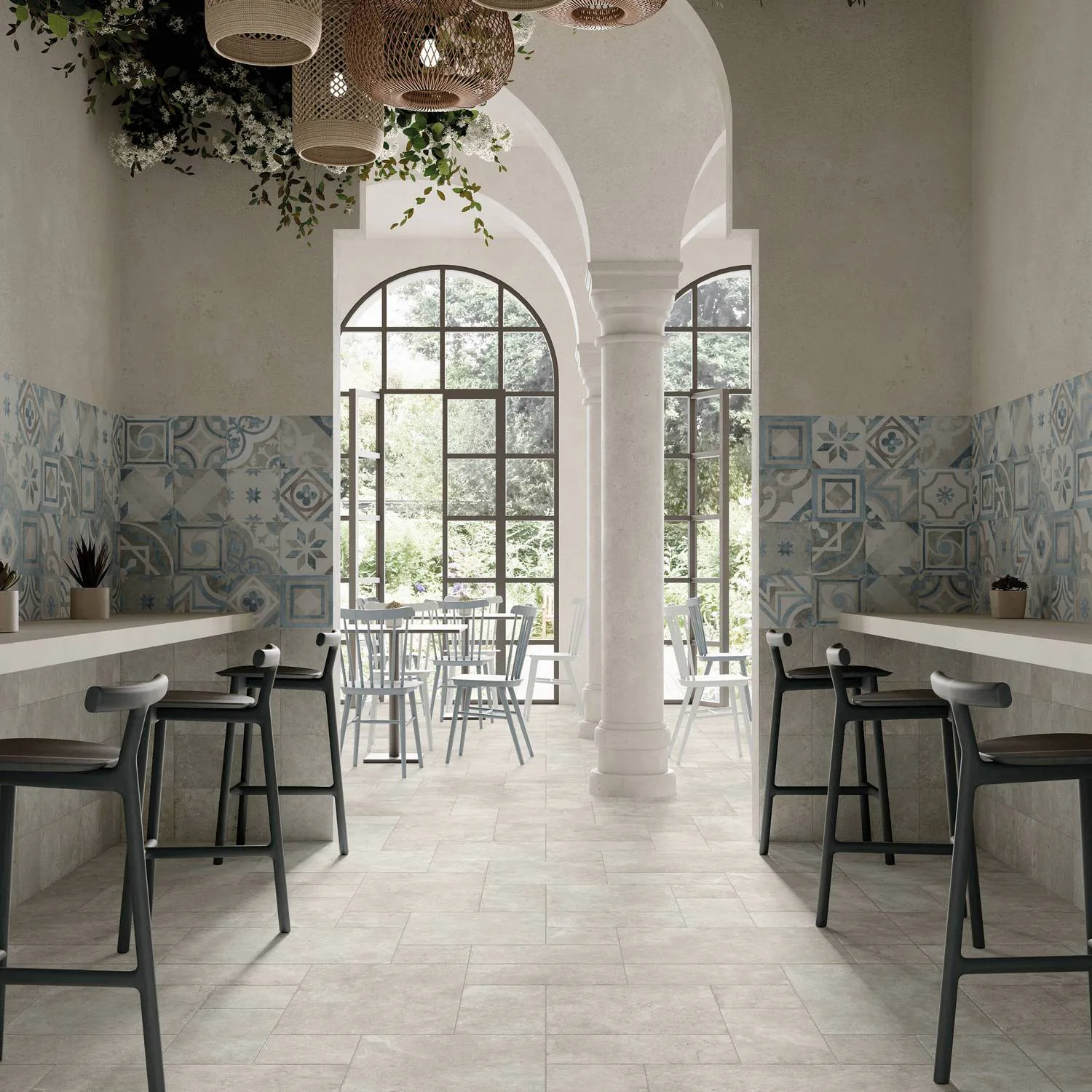 Klinker Lhådös Gute Bianco 20x20