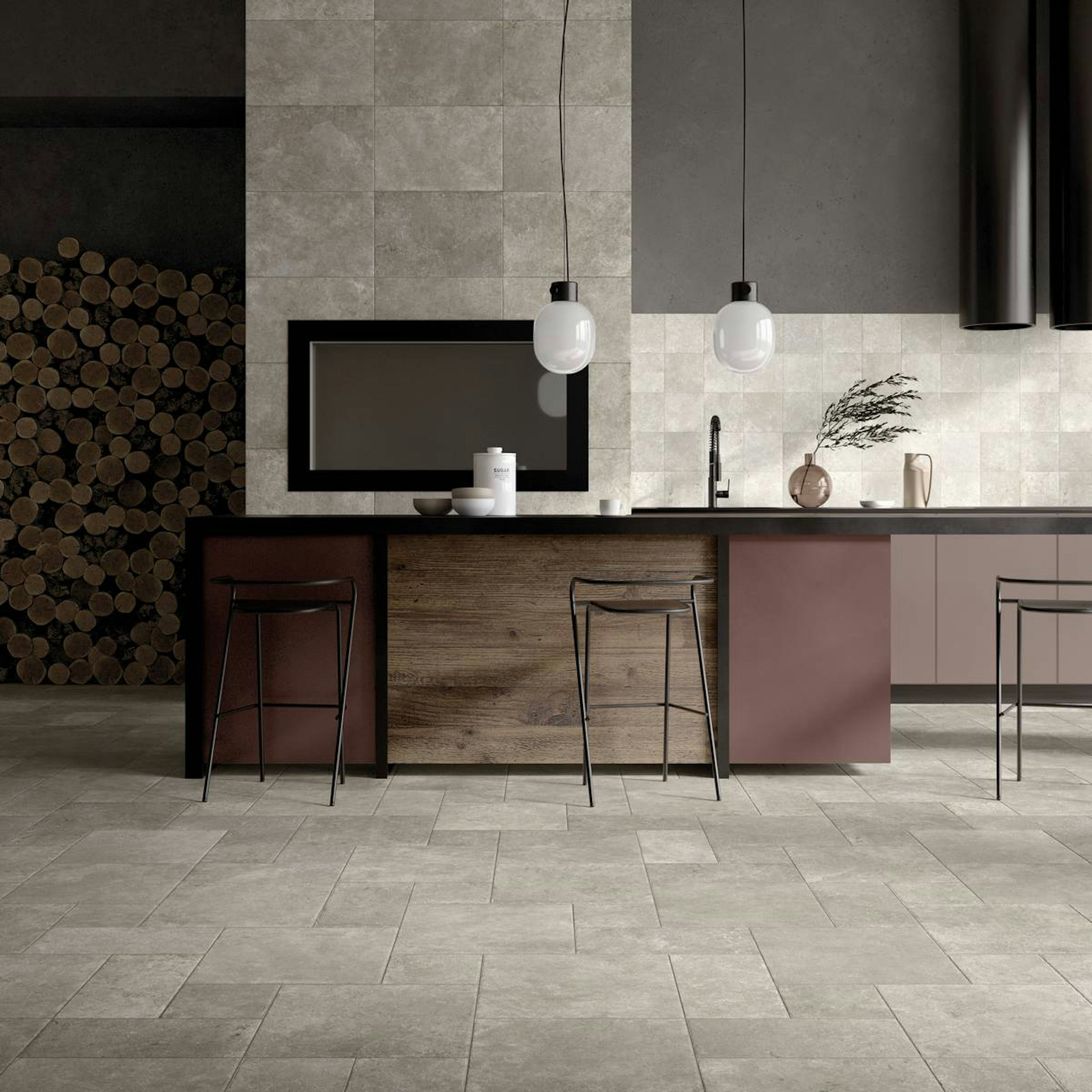 Klinker Lhådös Gute Grigio 20x20