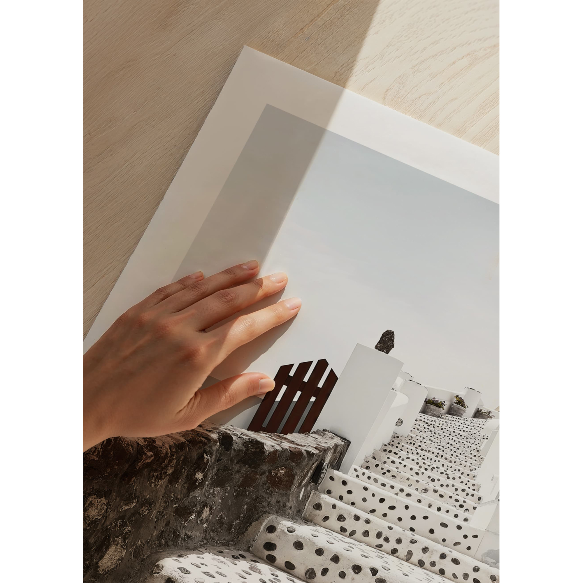 Poster Gallerix Oia Santorini Stairs