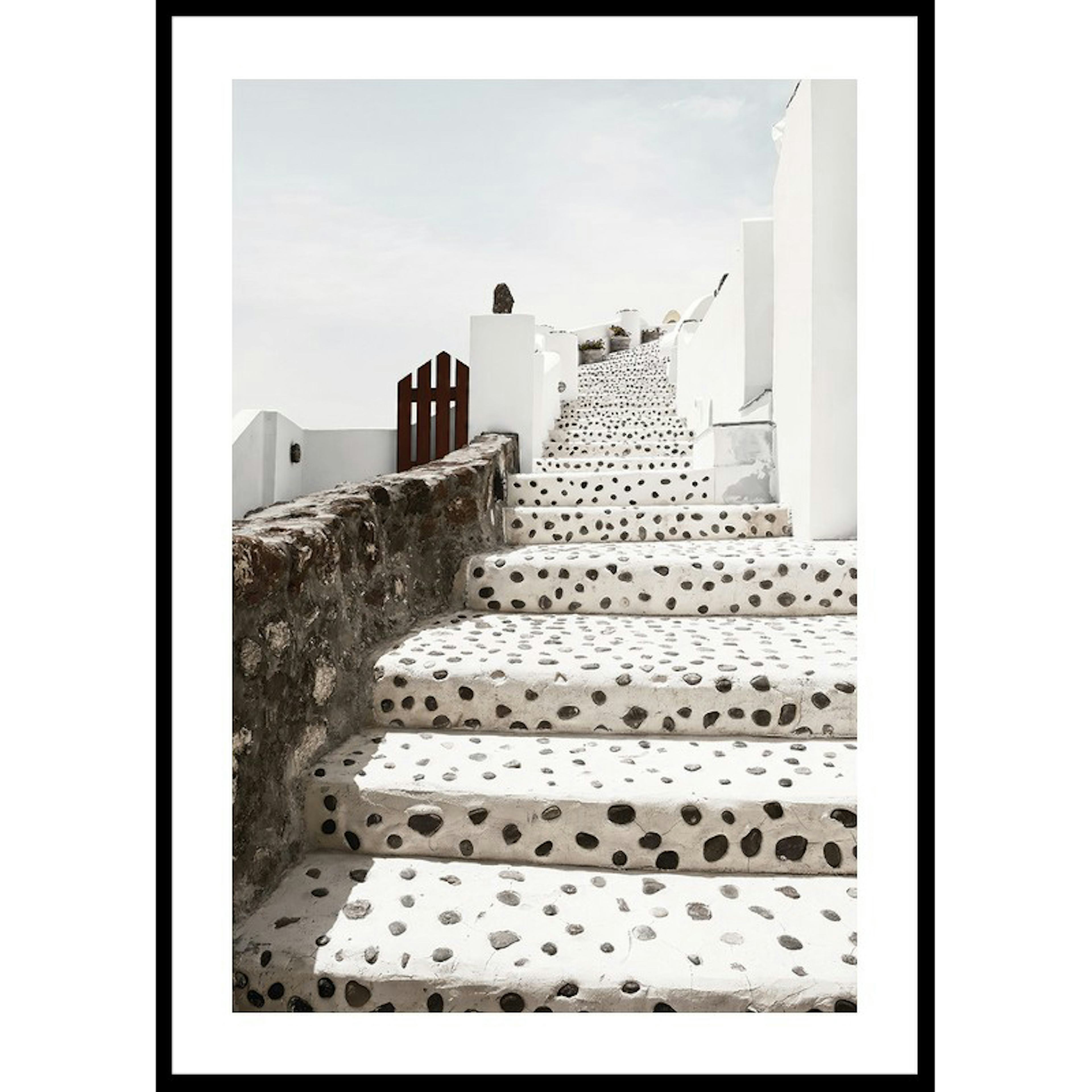 Poster Gallerix Oia Santorini Stairs