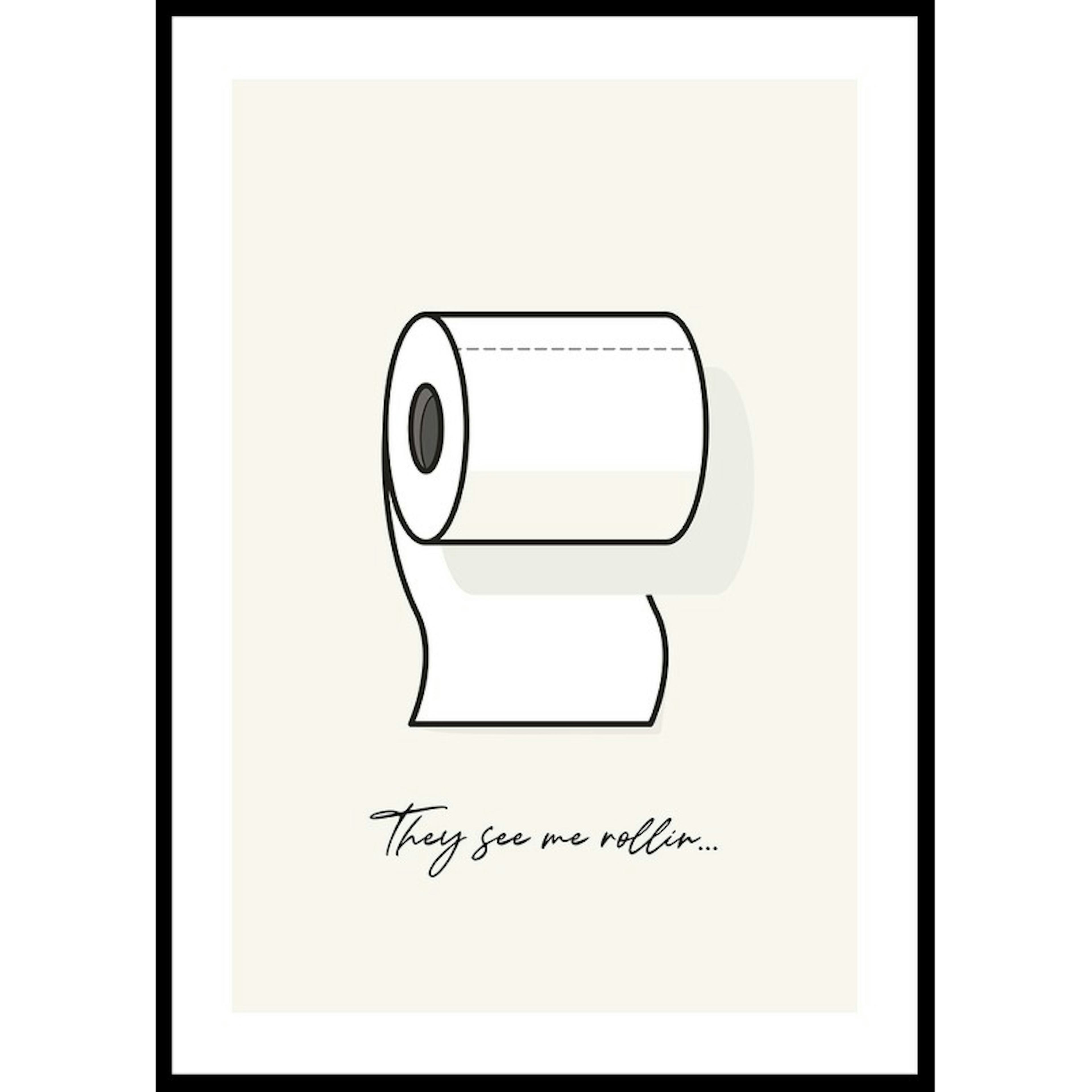 Poster Gallerix They See Me Rollin