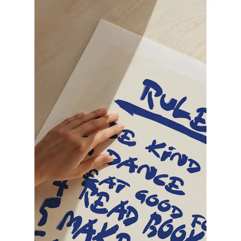 Poster Gallerix House Rules