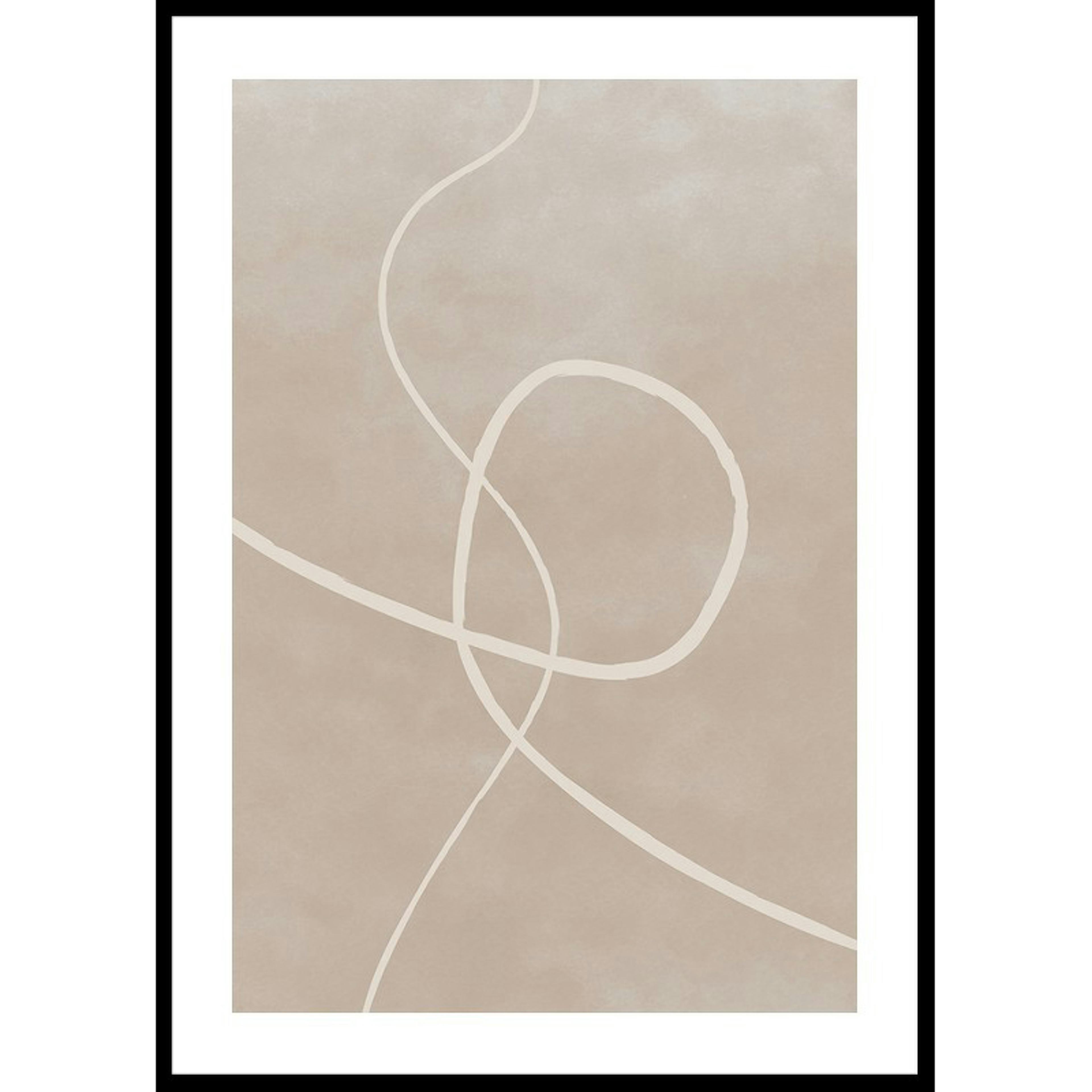 Poster Gallerix Line Art Inverted No2