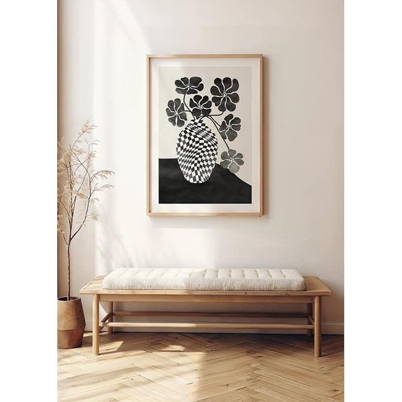 Poster Gallerix Checkered Vase
