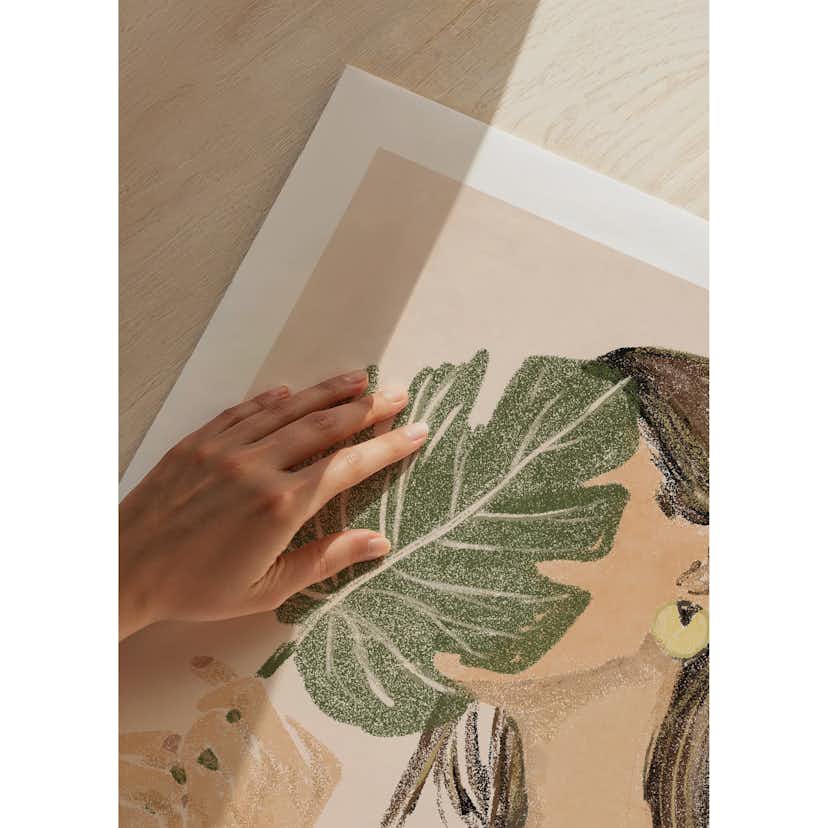 Poster Gallerix Boho Woman Portrait