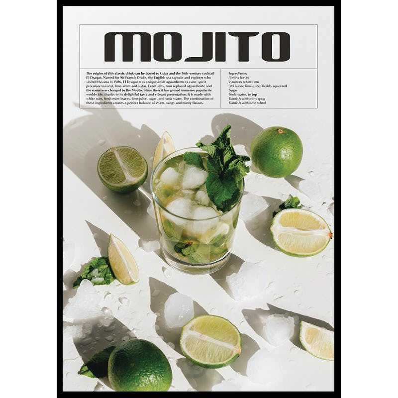 Poster Gallerix This Is Mojito Cocktail