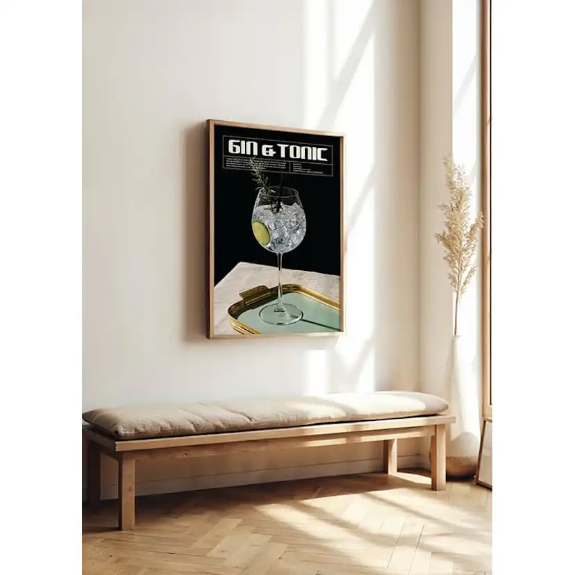 Poster Gallerix This Is Gin & Tonic Cocktail