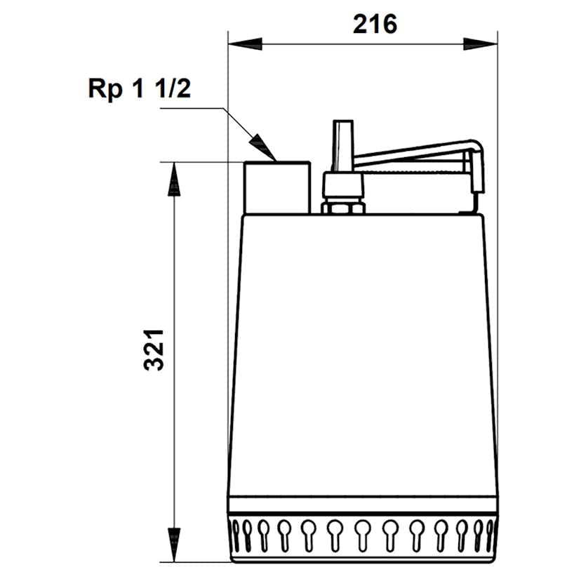 Grundvattenpump Grundfos AP12.40.04.A1