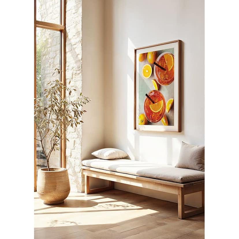 Poster Gallerix Aperol Spritz Cocktail And Oranges