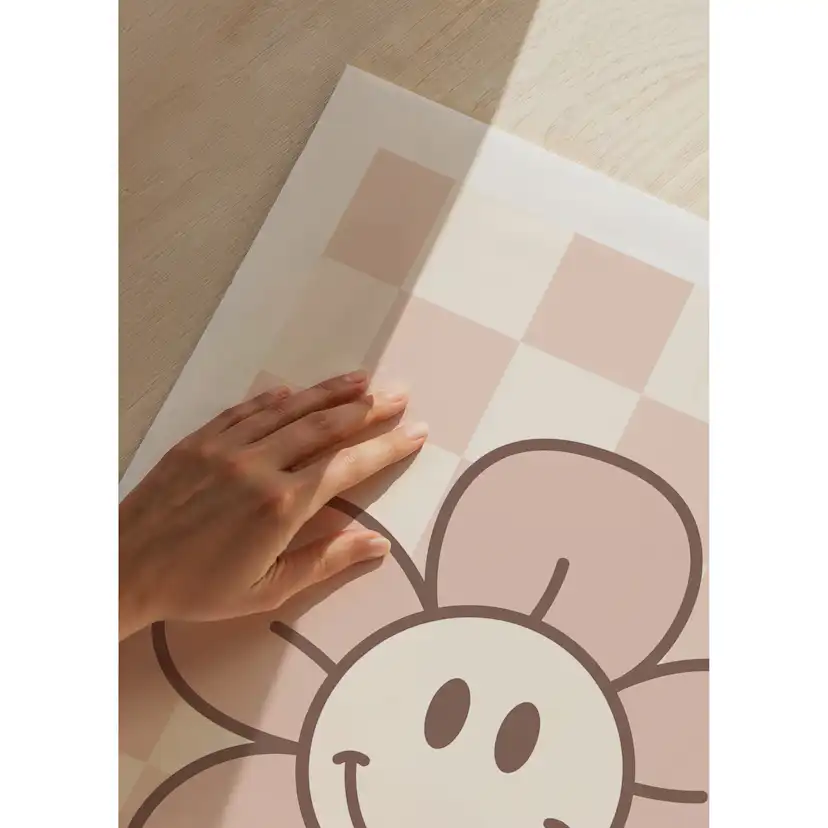 Poster Gallerix Pink Smiley Flower