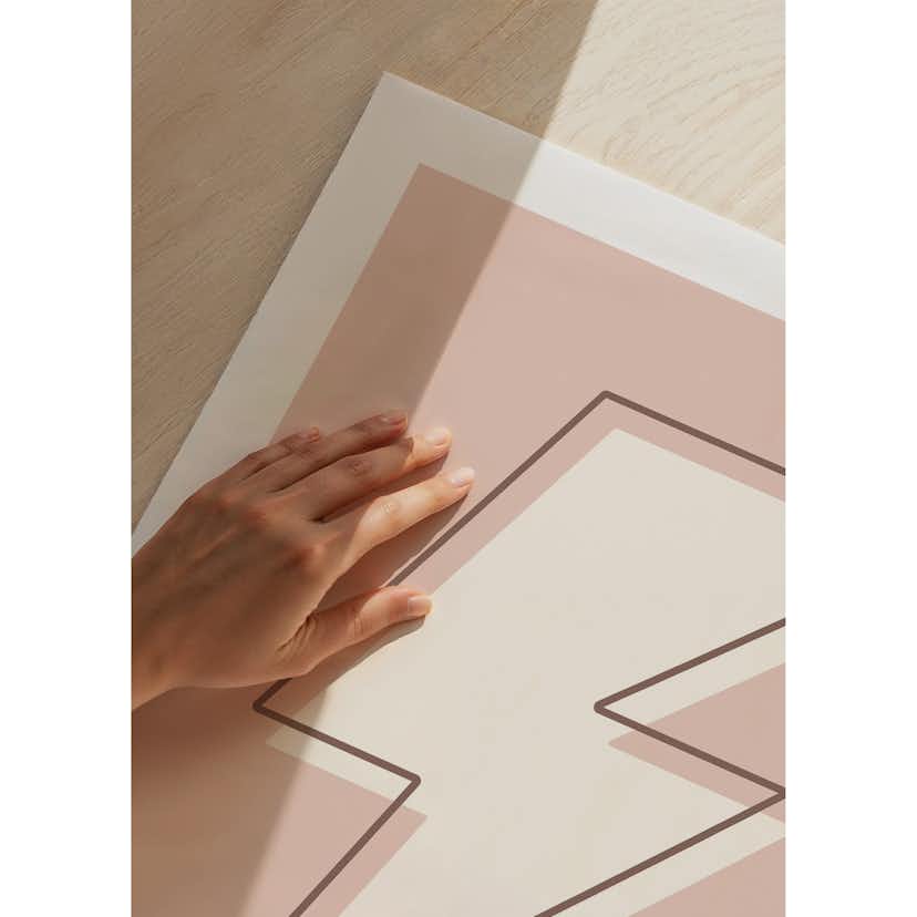 Poster Gallerix Flash In Pink