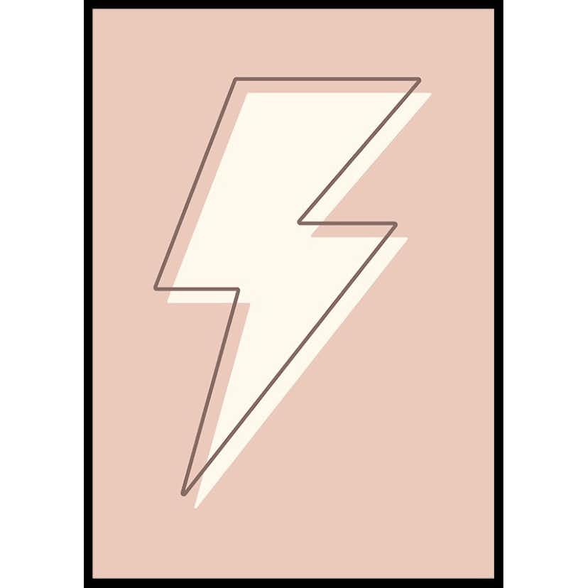 Poster Gallerix Flash In Pink