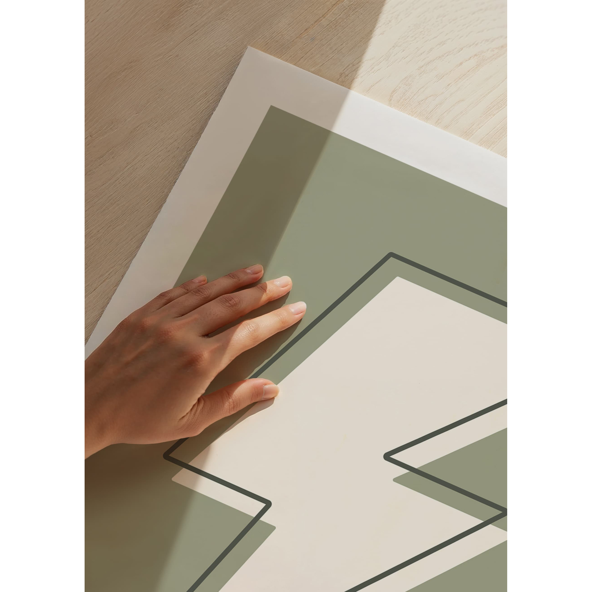 Poster Gallerix Flash In Green